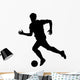 Soccer Silhouette Wall Decal