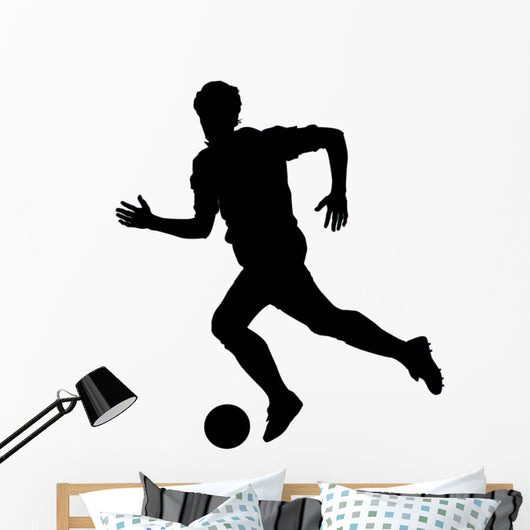 Soccer Silhouette Wall Decal