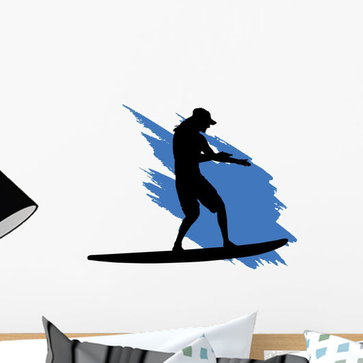 Surfing Wall Decal