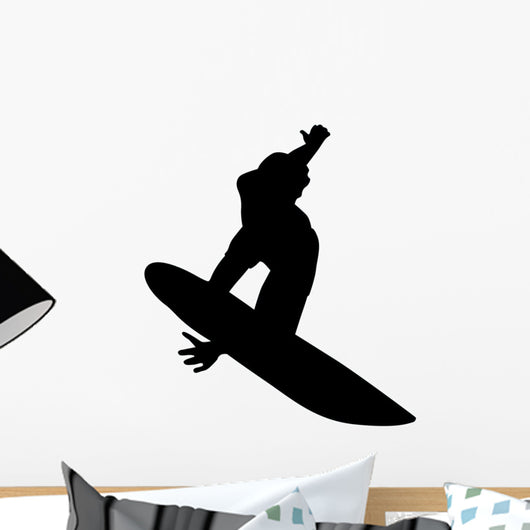 Surfing Wall Decal