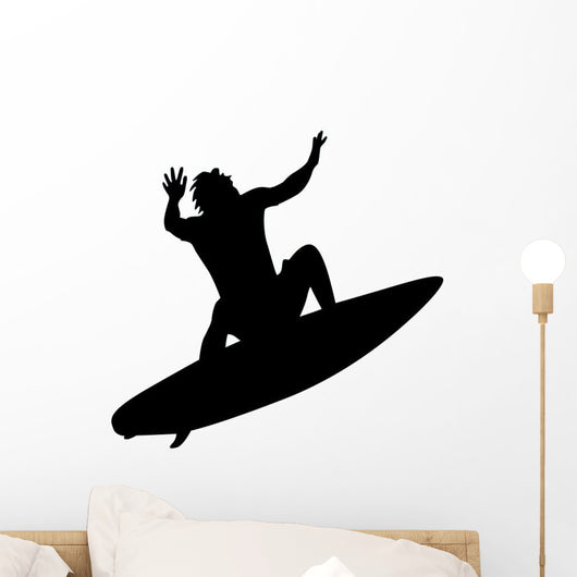 Surfing Wall Decal
