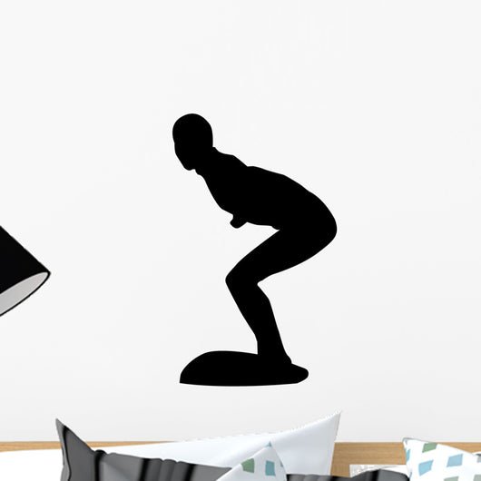 Surfing Wall Decal