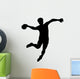 Volley Ball Silhouette Wall Decal