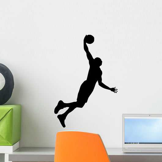 Volley Ball Silhouette Wall Decal