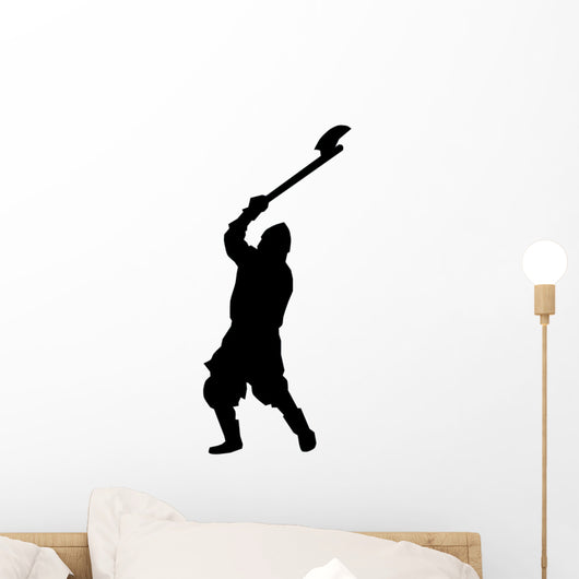 Historical Warrior Silhouette Wall Decal