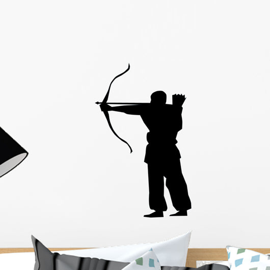 Historical Warrior Silhouette Wall Decal
