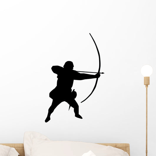 Historical Warrior Silhouette Wall Decal