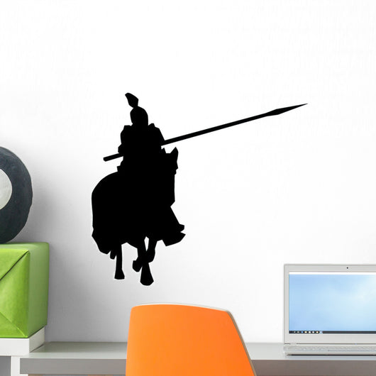 Historical Warrior Silhouette Wall Decal