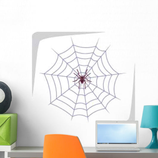 Spider Web Wall Decal