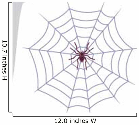 Spider Web Wall Decal