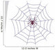 Spider Web Wall Decal