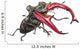 Stag Beetle Climbing Wall Decal
