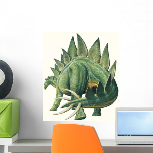 Stegosaurus Walking Wall Decal
