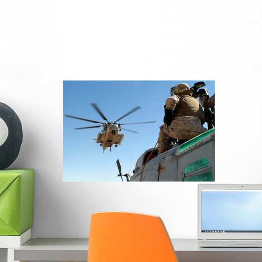 Ch-53 Super Stallion Helicopter Wall Decal