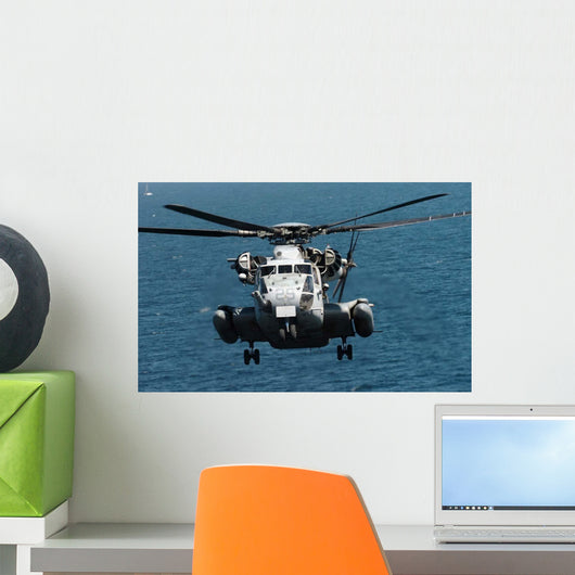 Us Marine Corps Ch-53e Wall Decal Design 2