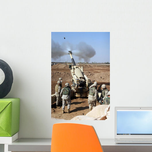 Us Marines Engage Enemy Wall Decal