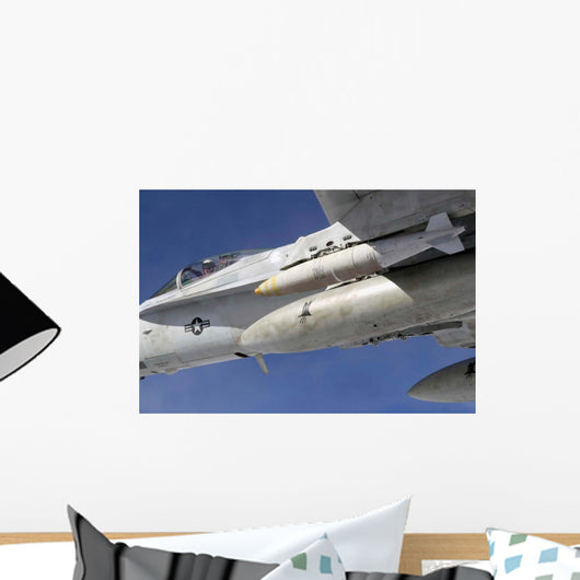 F A-18c Hornet Flies Wall Decal