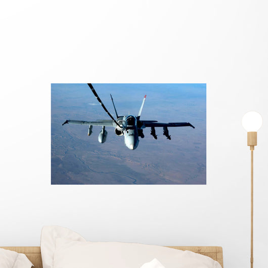 F A-18c Hornet Receives Wall Decal