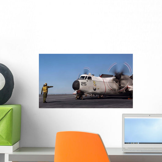 Aviation Boatswain Mate Directs Wall Decal