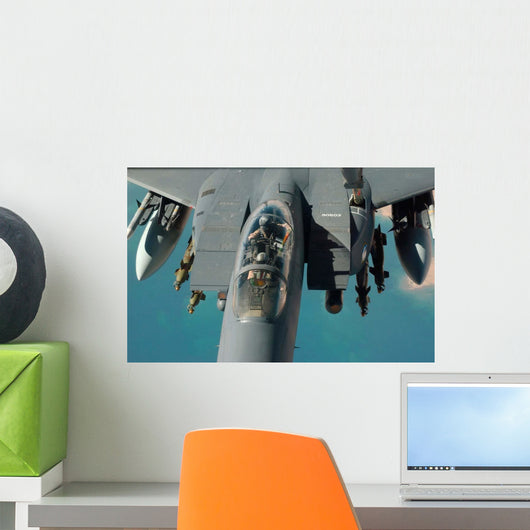 F-15 Strike Eagle Prepares Wall Decal