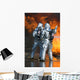 Firefighter Fights Fire during Wall Decal