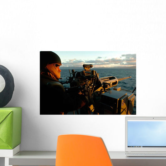 Aviation Ordnanceman Mans Mk-38 Wall Decal