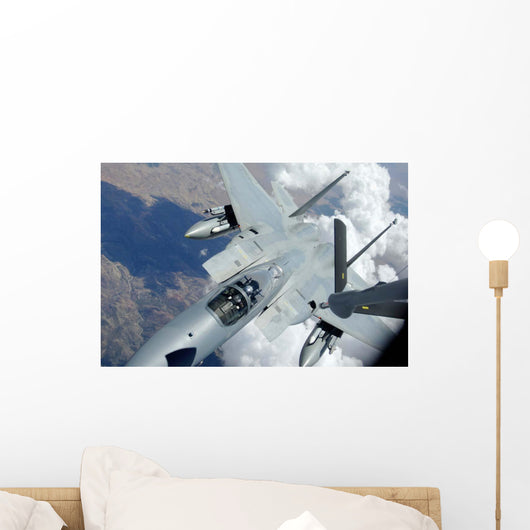 F-15 Eagle Pulls Away Wall Decal