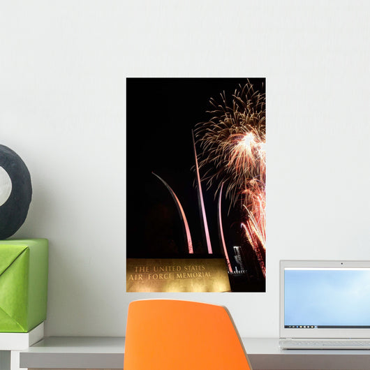 Fireworks Light up Air Wall Decal