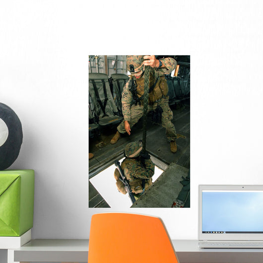 Marine Sends Fellow Marine Wall Decal