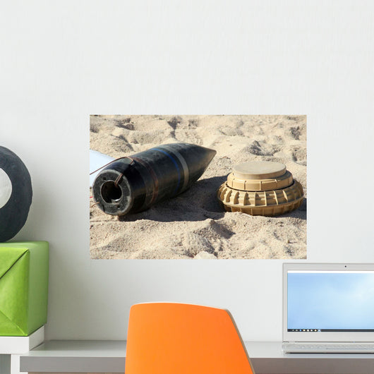 Static Display Converted Ordnance Wall Decal