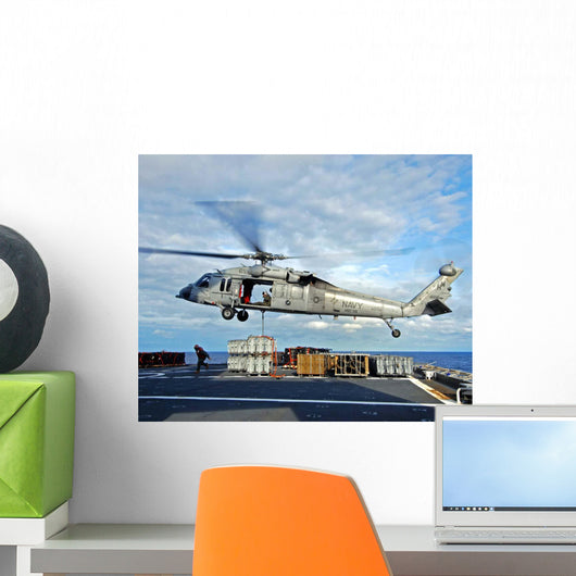 Mh-60s Seahawk Prepares to Wall Decal