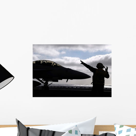 Aviation Boatswain's Mate Directs Wall Decal Design 1