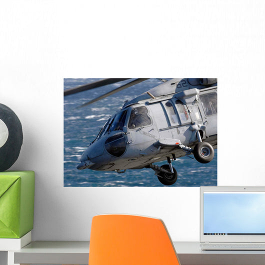 Mh-60s Seahawk Helicopter Wall Decal