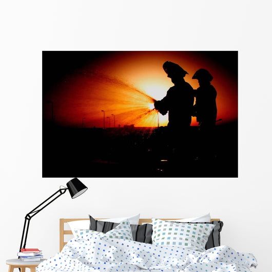 Airmen Run Operations Check Wall Decal