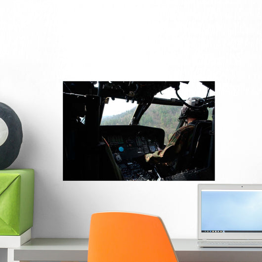 Army National Guard Uh-60 Wall Decal