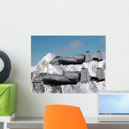 A-10 Thunderbolt Ii's Fly Wall Decal