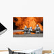 Firemen Neutralize Fire Wall Decal