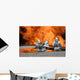Firemen Neutralize Fire Wall Decal