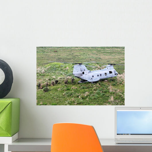 Ch-46 E Sea Knight Wall Decal