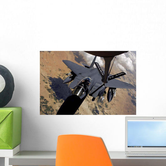 F-15 Strike Eagle Prepares Wall Decal