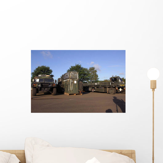 Cargo Being Prepared to Wall Decal