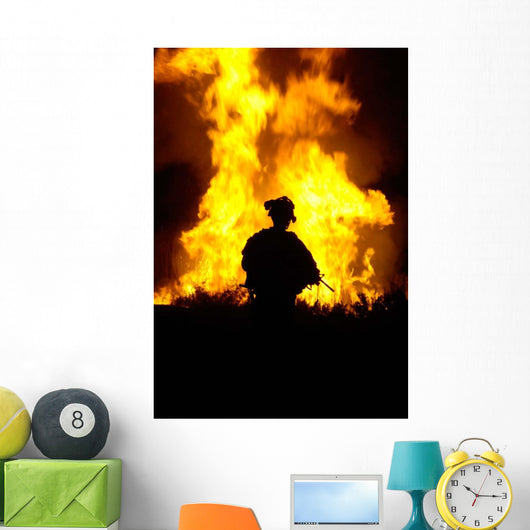 Us Army Sergeant Monitors Wall Decal