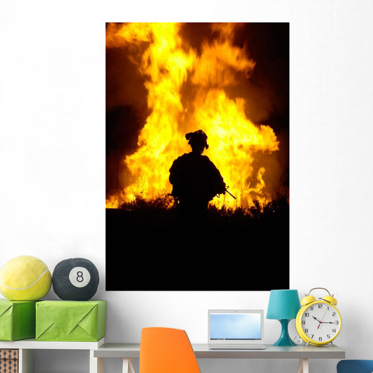 Us Army Sergeant Monitors Wall Decal