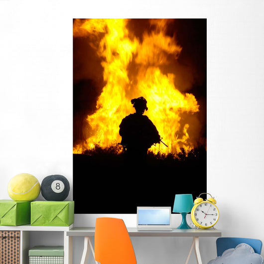 Us Army Sergeant Monitors Wall Decal