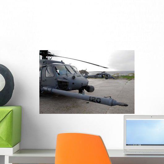 Two Hh-60g Pave Hawks Wall Decal