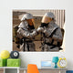 Iraqi Firefighter Double Checks Wall Decal