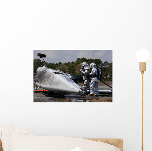 Firefighters Respond to Scene Wall Decal