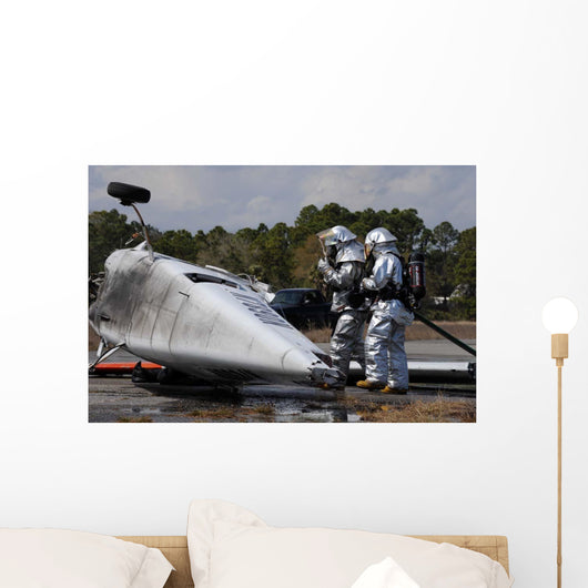 Firefighters Respond to Scene Wall Decal