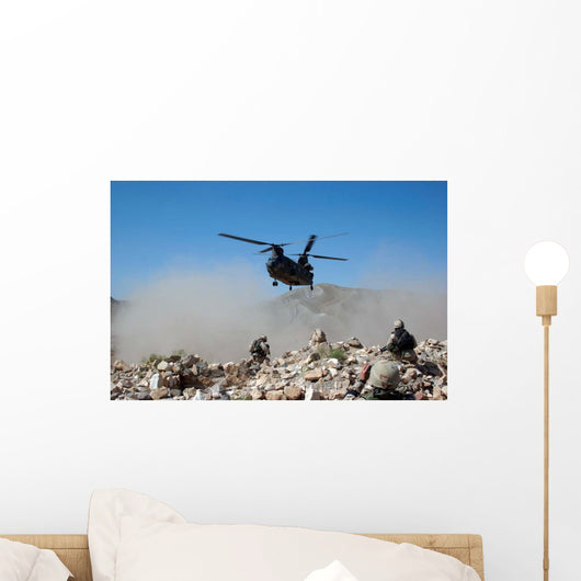 Clouds Dust Kicked up Wall Decal