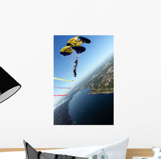 Members Us Navy Parachute Wall Decal Design 1